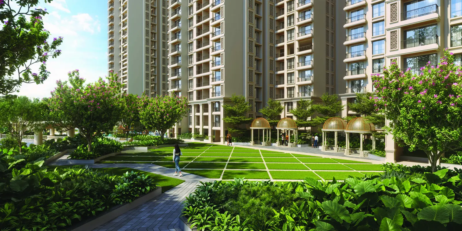 Everlyn Tower E Exclusive 4 BHK Floor Plan at Hiranandani Pune