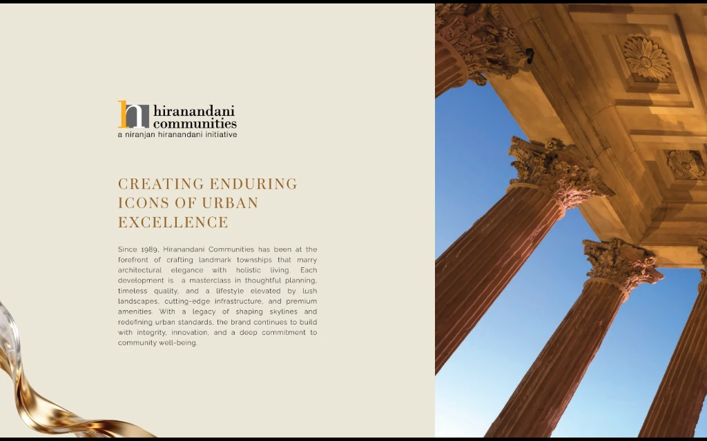 Hiranandani Communities - Creating Enduring Icons of Urban Excellence Since 1989