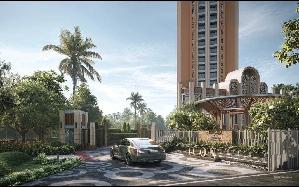 Grand Entrance Gate and Drop-off Portico Sector Icon