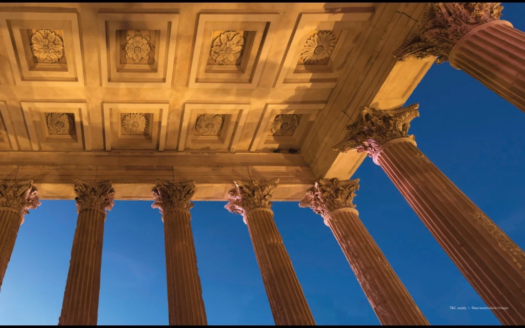 Neoclassical Roman Colonnade at Sector Icon